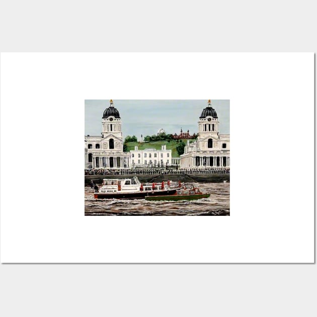 ROYAL SALUTE GREENWICH LONDON Wall Art by MackenzieTar